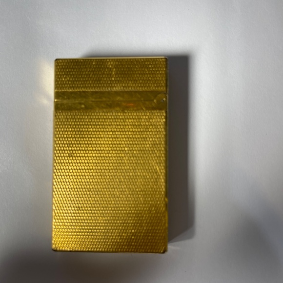 Rare S.T. Dupont Line 2 GoldPlated Lighter Montparnasse Grain d’Orge Ref. 016281 - Picture 4 of 15